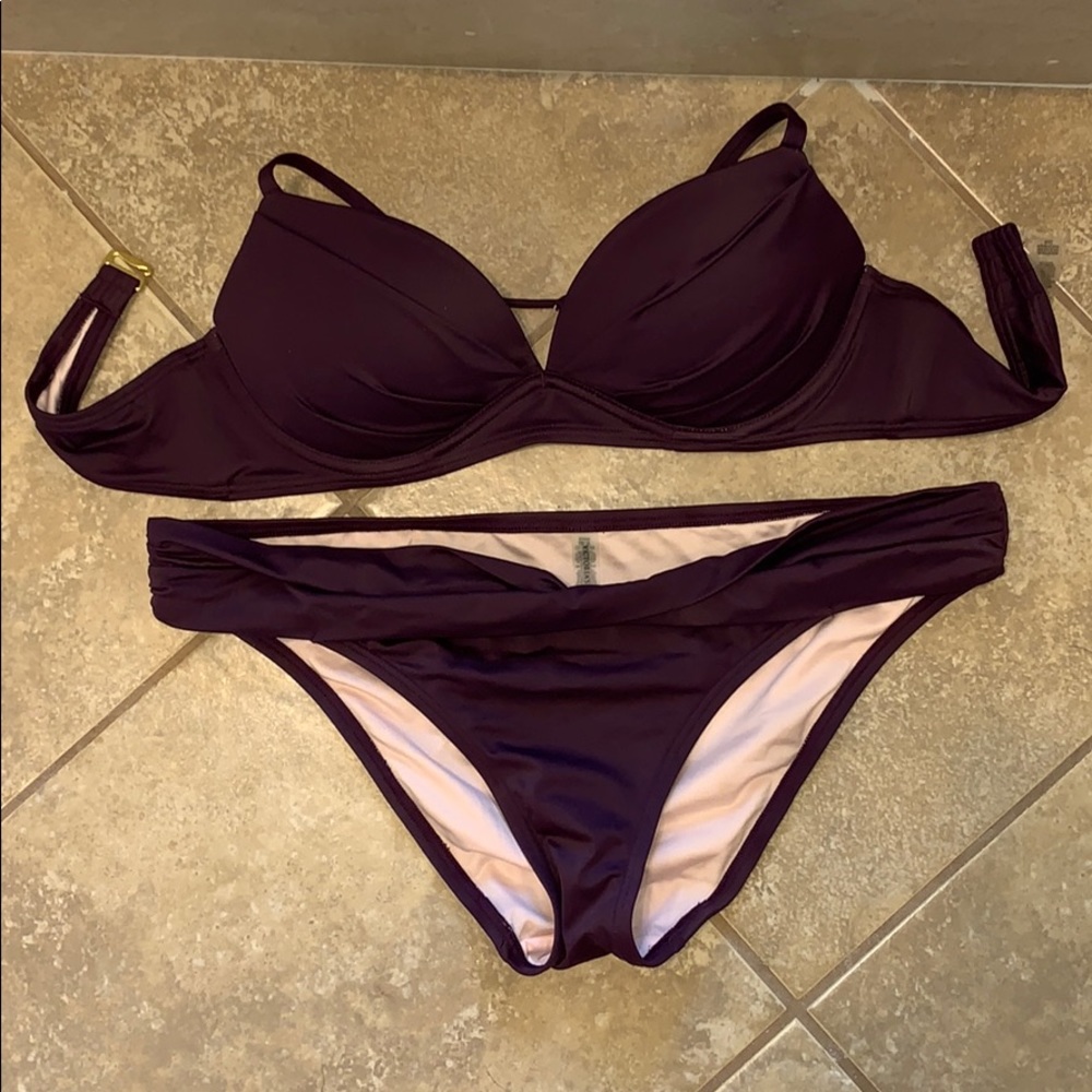 Victoria’s Secret Swim Suit- 36B top, large bottom